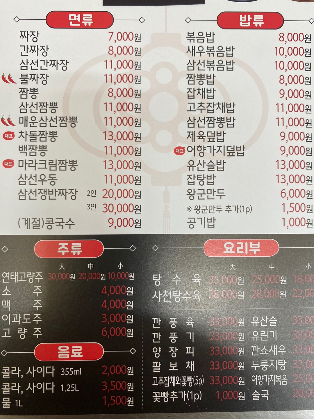 옥반점 화성반도체점
