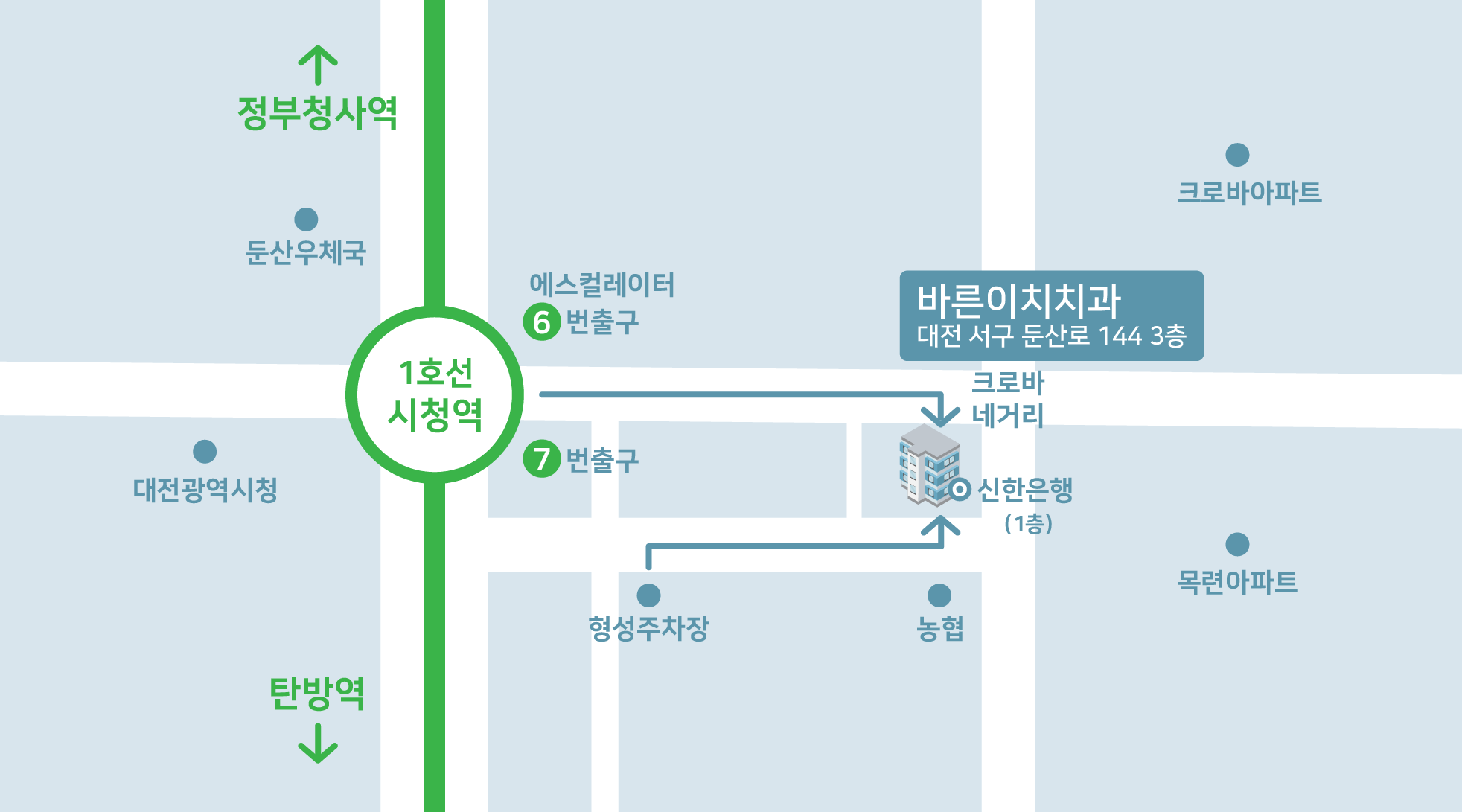 바른이치 치과의원 둔산점 대표 이미지