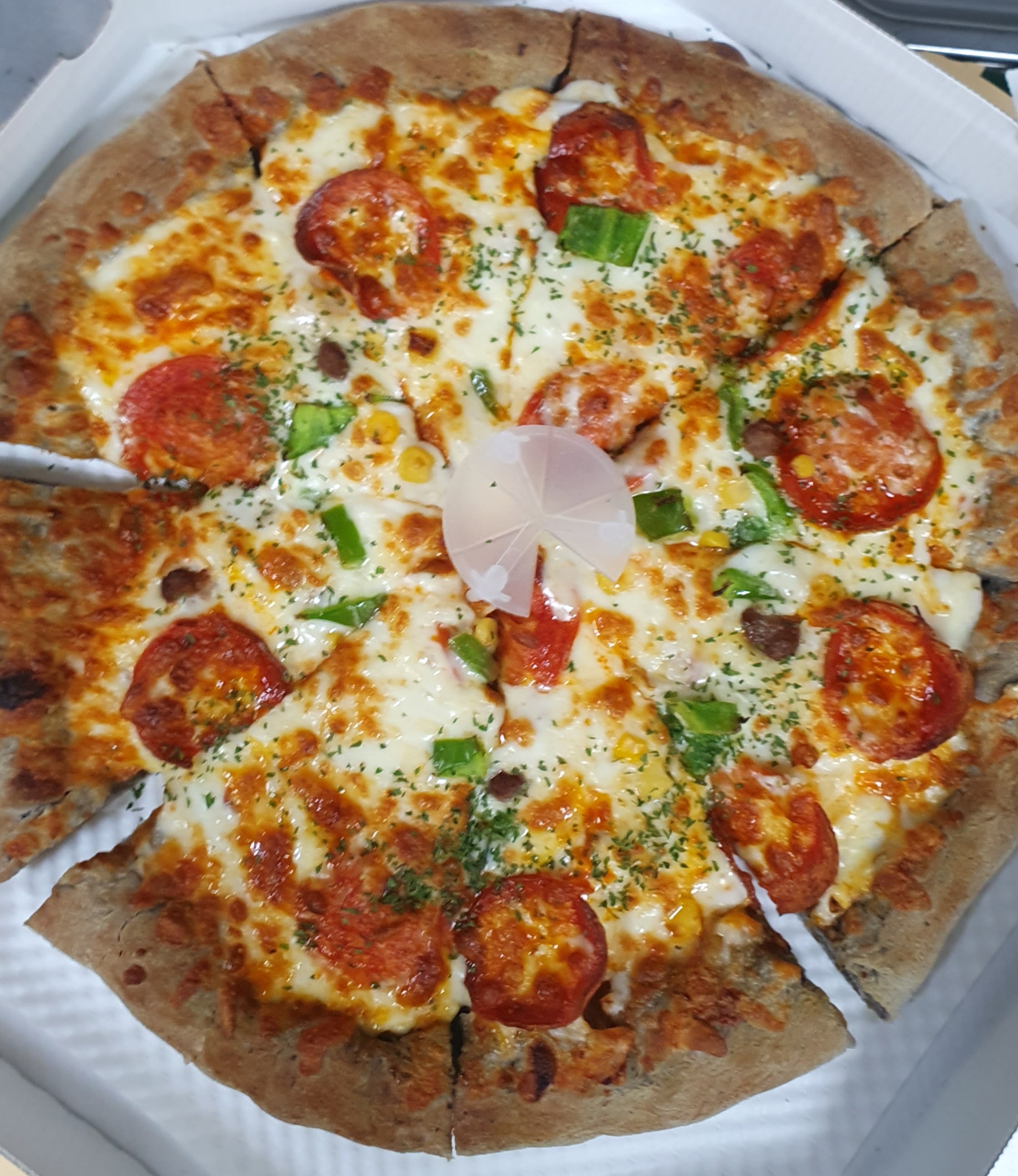 토마토 미스터파파임실치즈피자 상관신리점