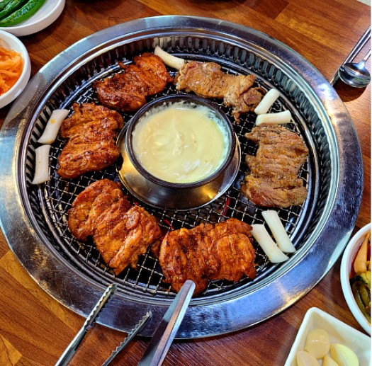 운악막국수,숯불닭갈비