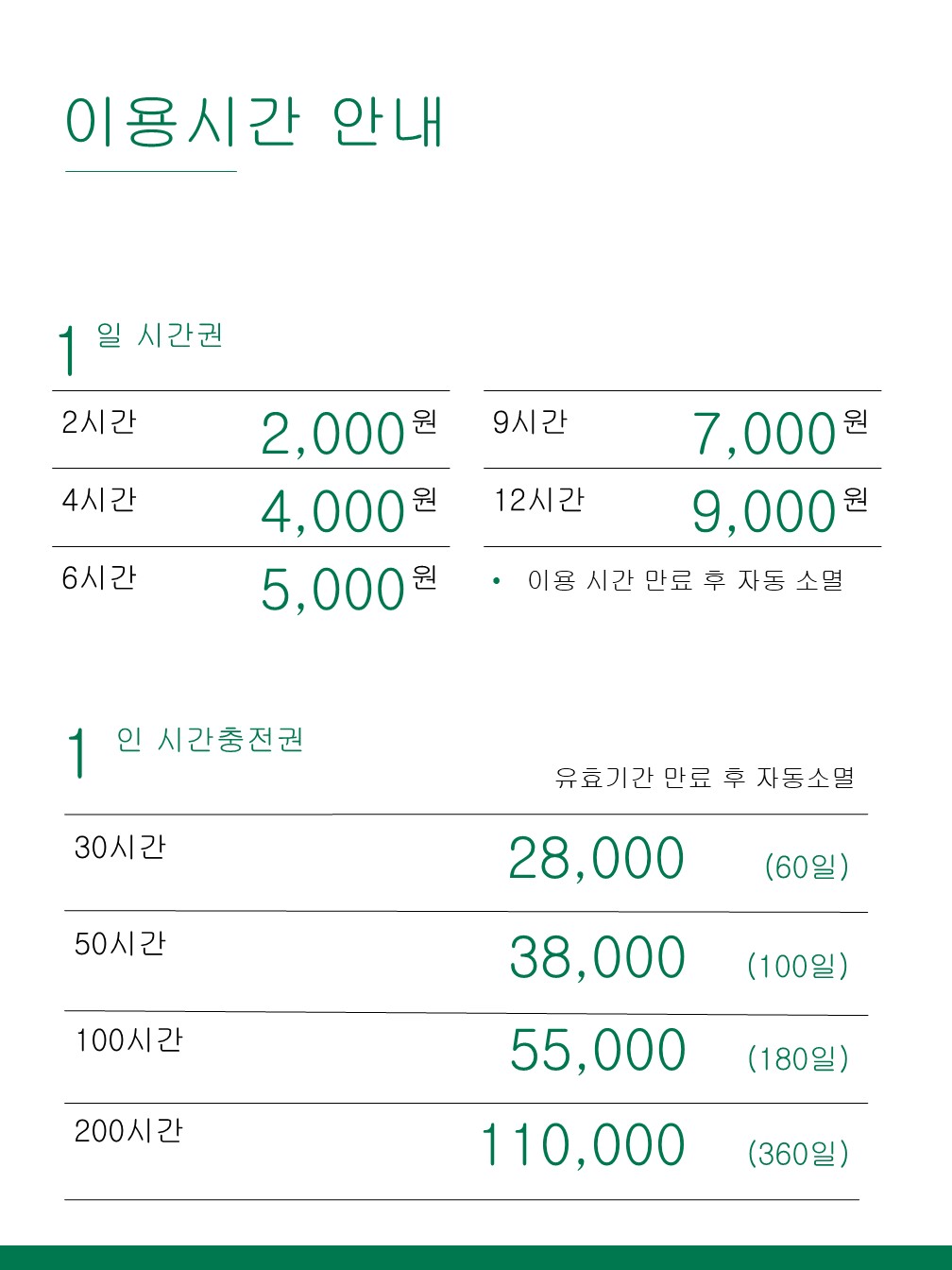 스터디카페 플랜