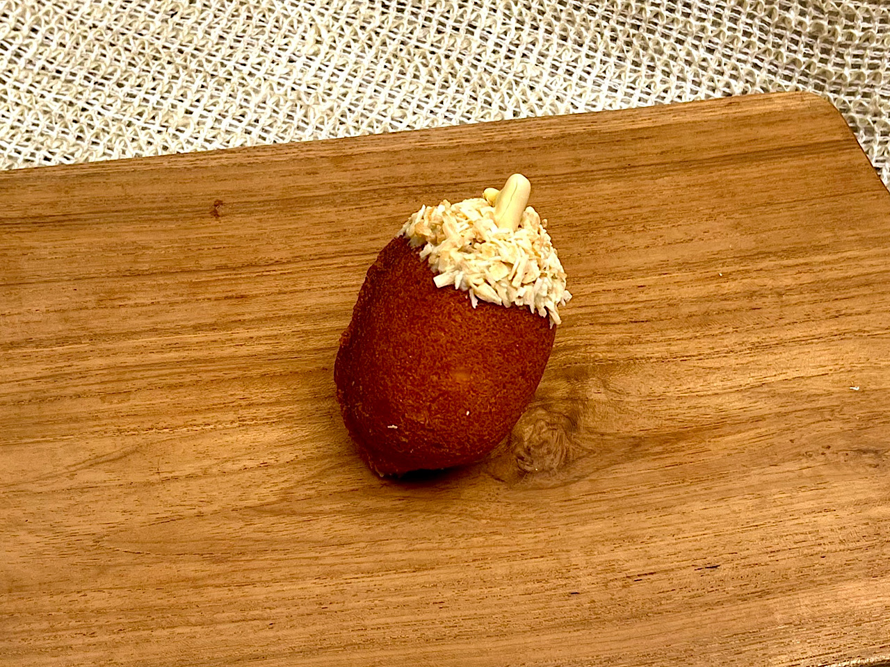 Mango Coconut Madeleine
