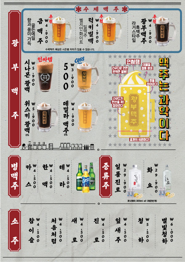 광부맥주 광주양산점 제22광구