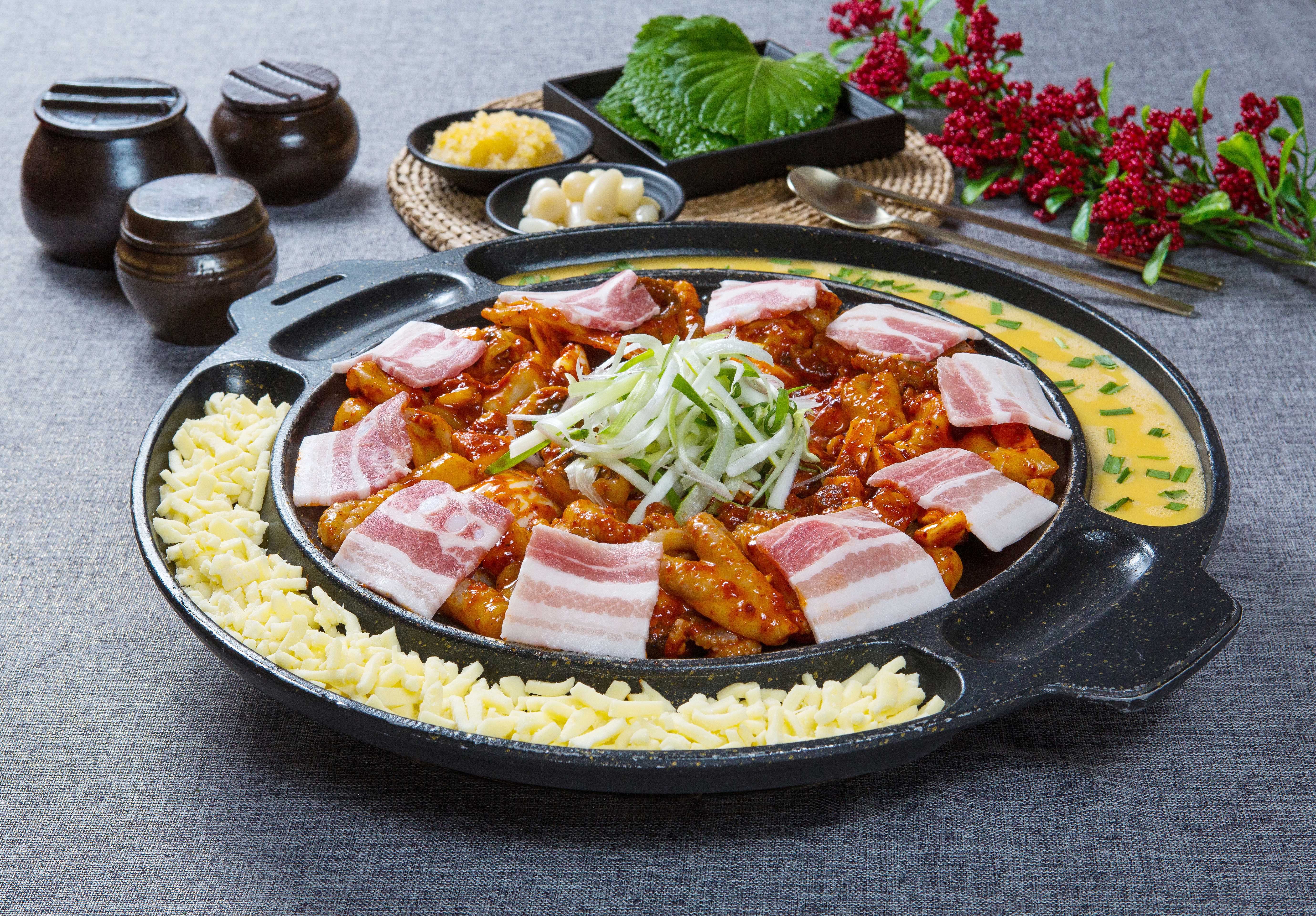 삼겹 쭈꾸미 1인