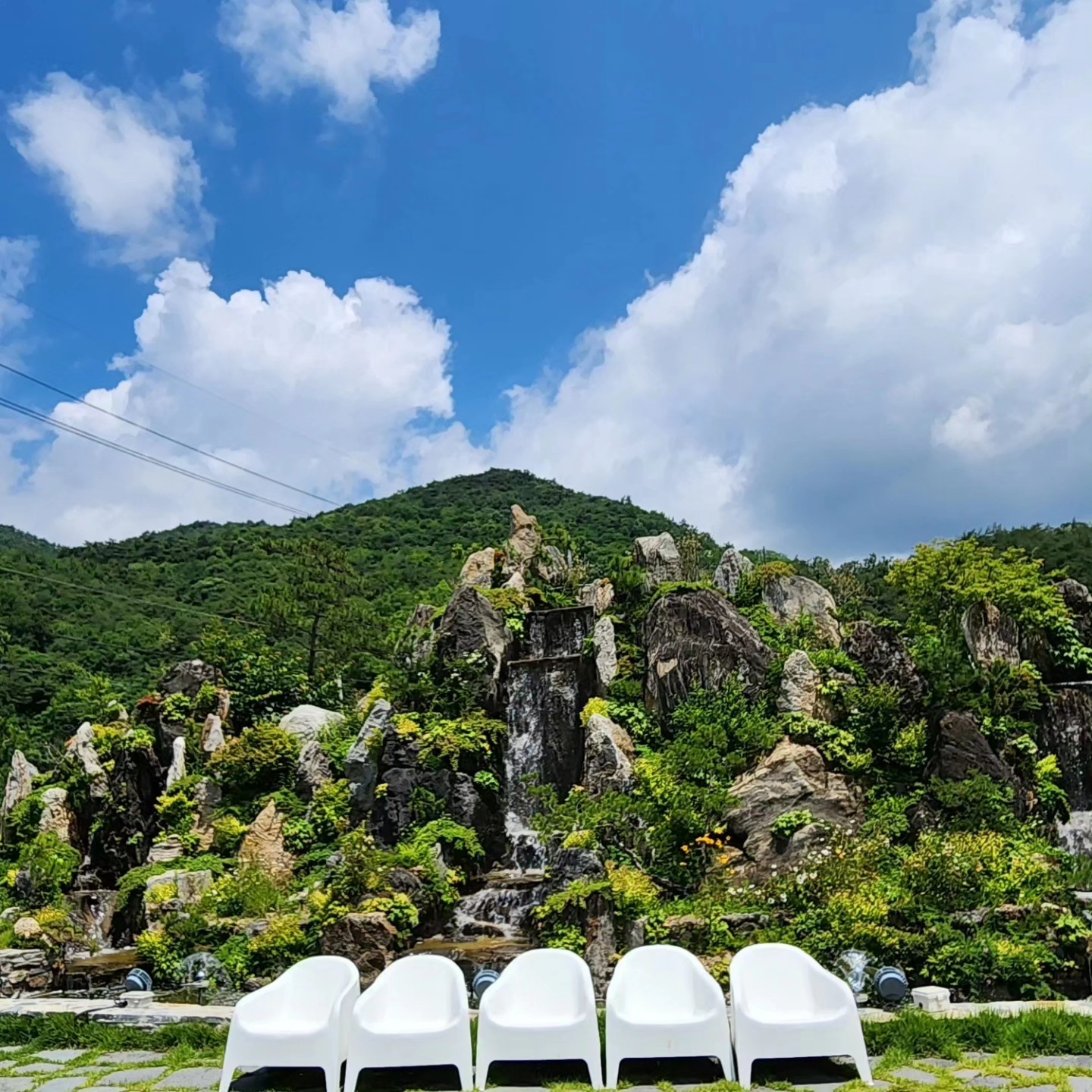 산들카페 전경