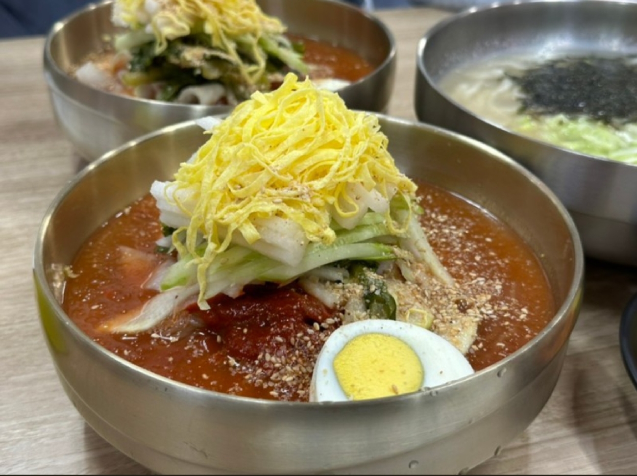 진주칼국수냉면