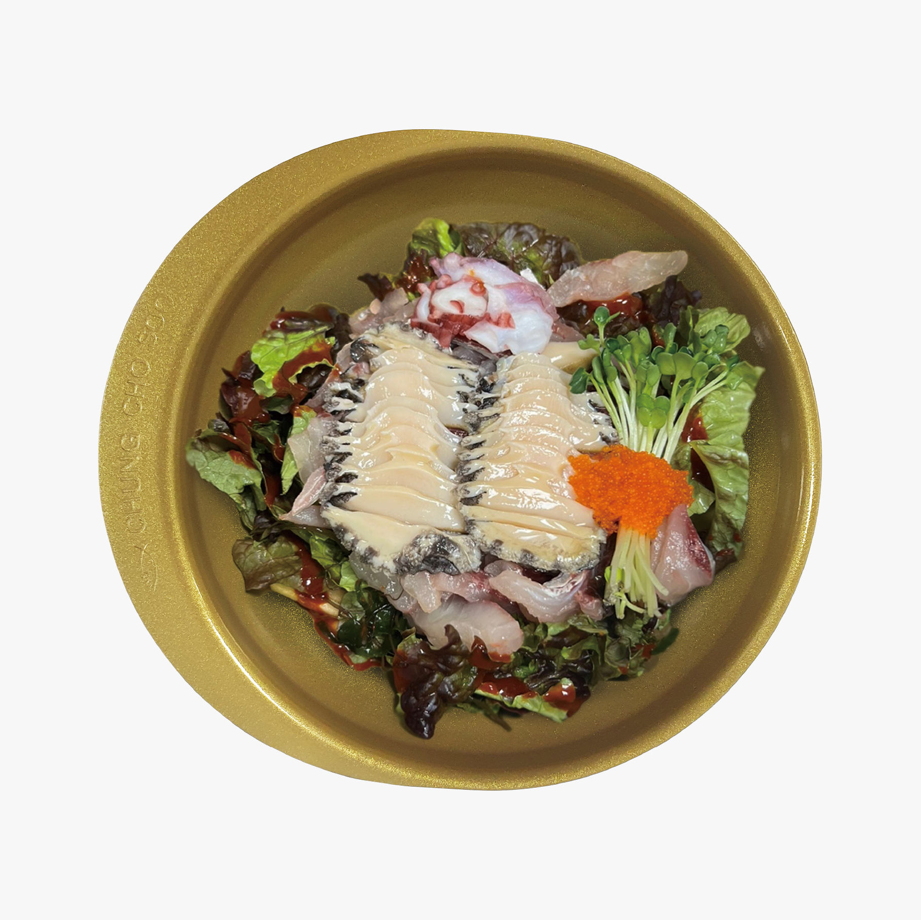 Cheongcho Water Fresh Abalone Sashimi Rice Bowl (1 serving)