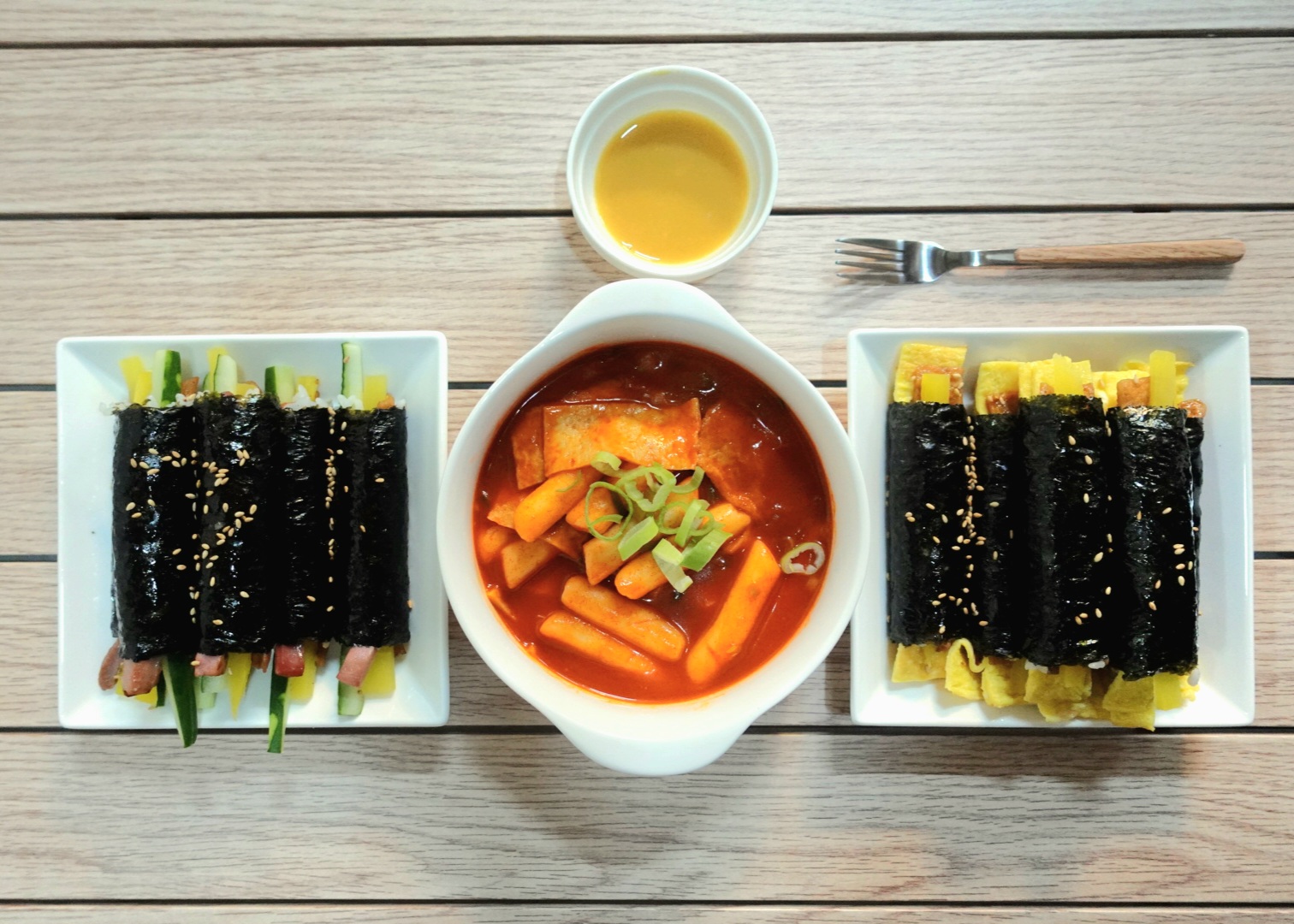 자유시장꼬마김밥,왕호떡