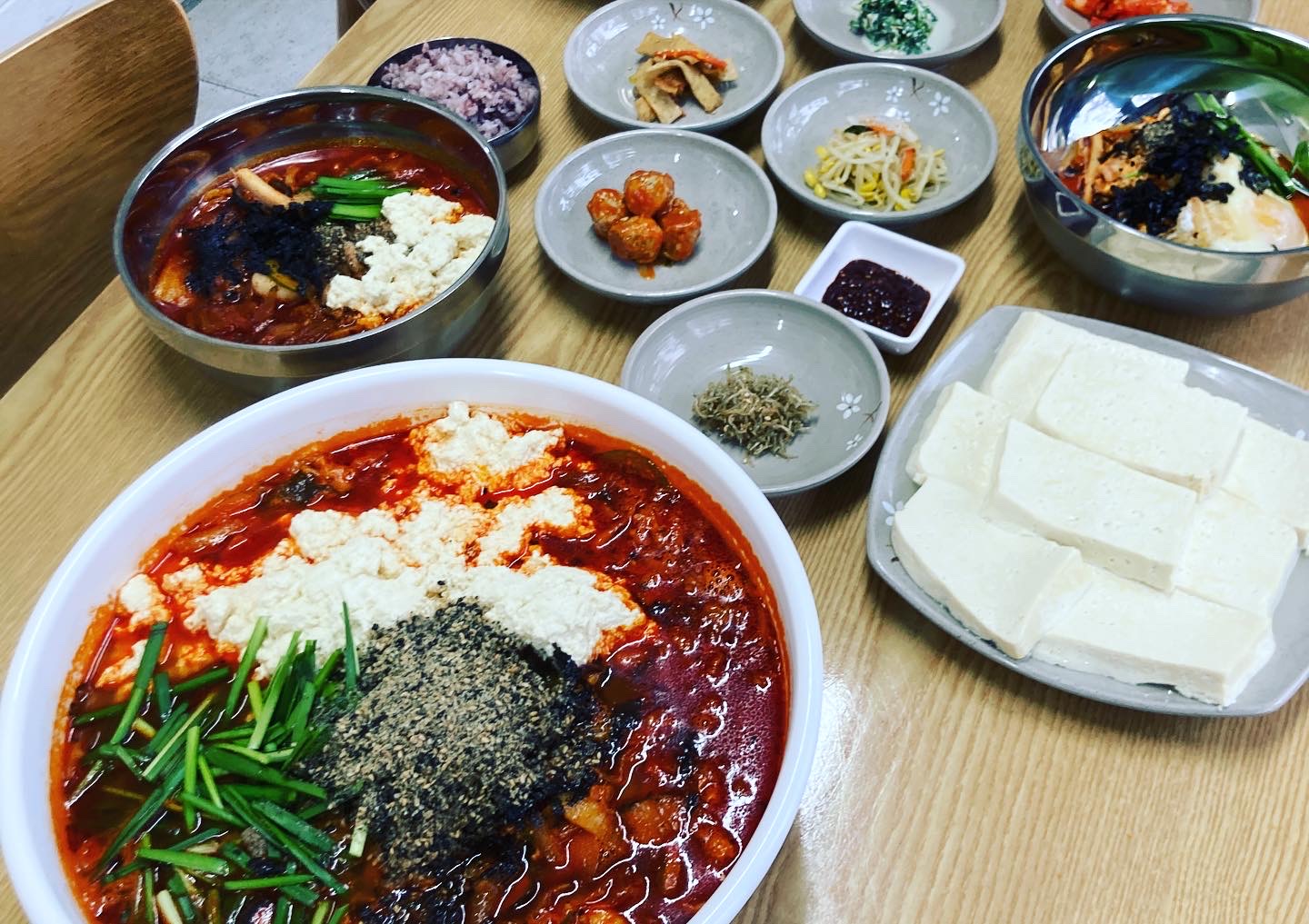 나상명강릉초당순두부 반려동물 동반 애견카페