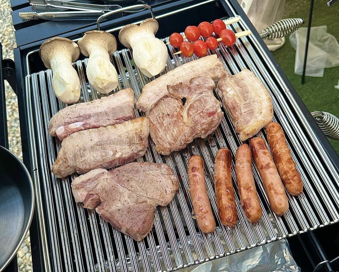 지지 아일랜드 캠핑 바베큐장
