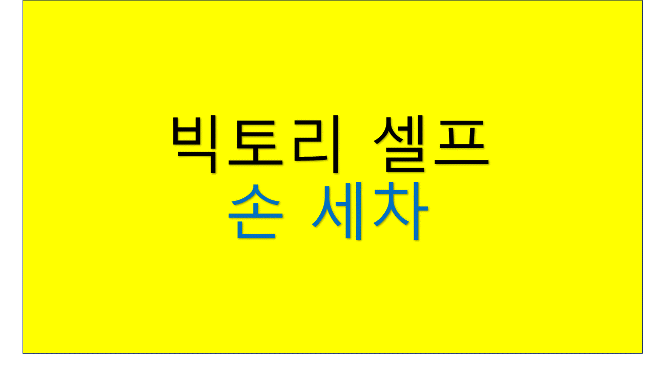 빅토리셀프손세차장