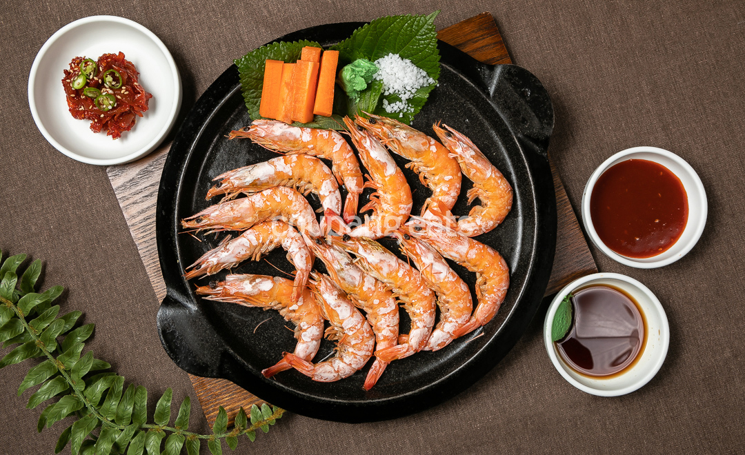 새우구이 (소~중)