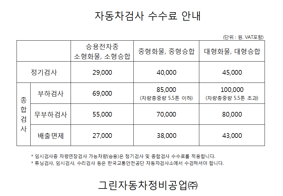 그린자동차 정비공업