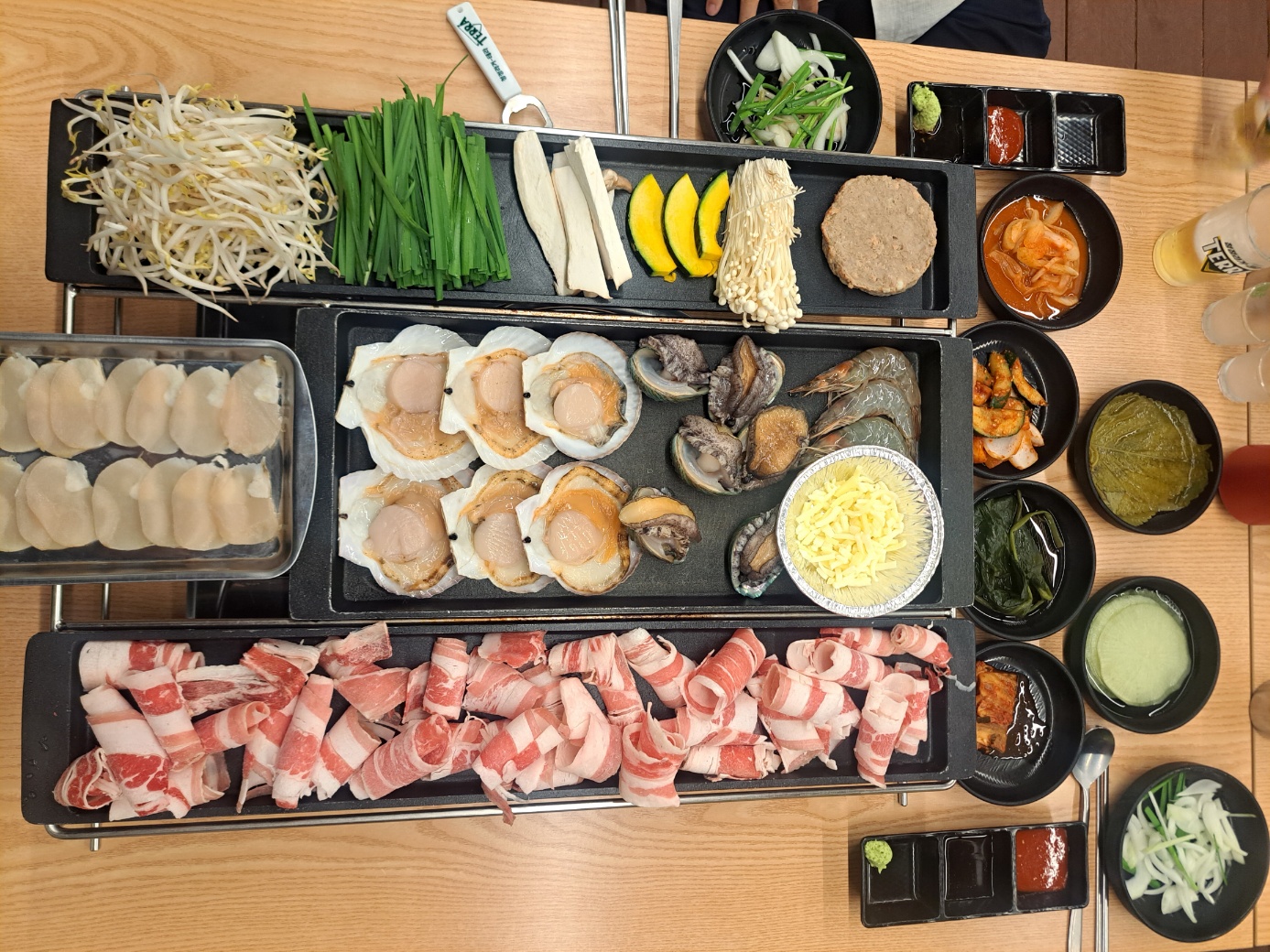 채석강키조개삼합