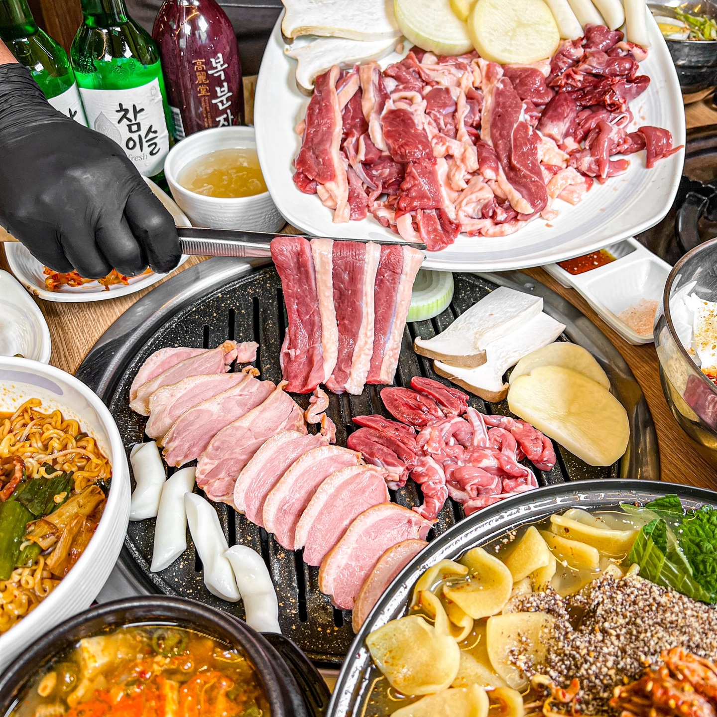 힘찬 숯불유황오리 수원고색본점