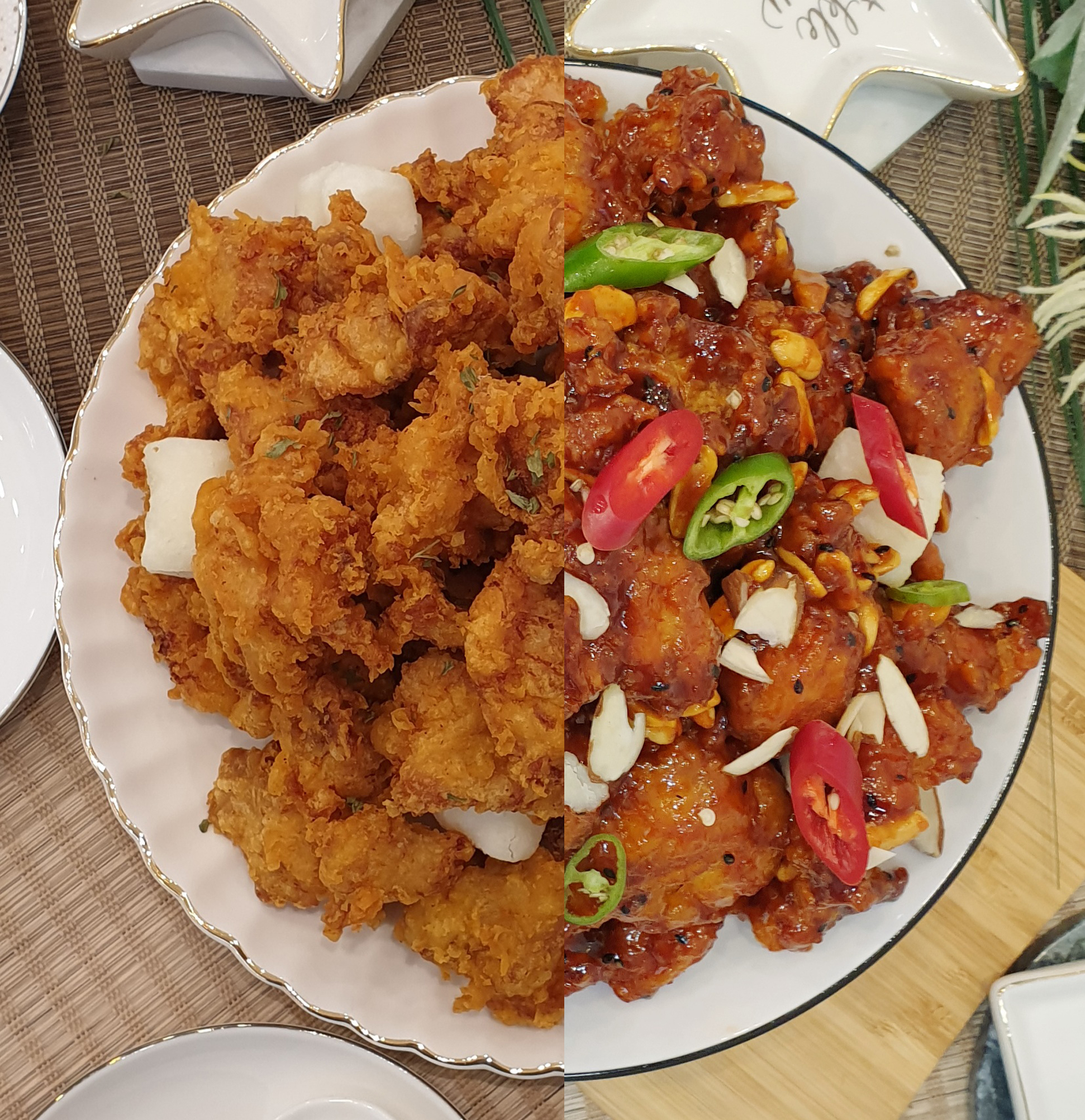 박프로닭강정치킨떡볶이