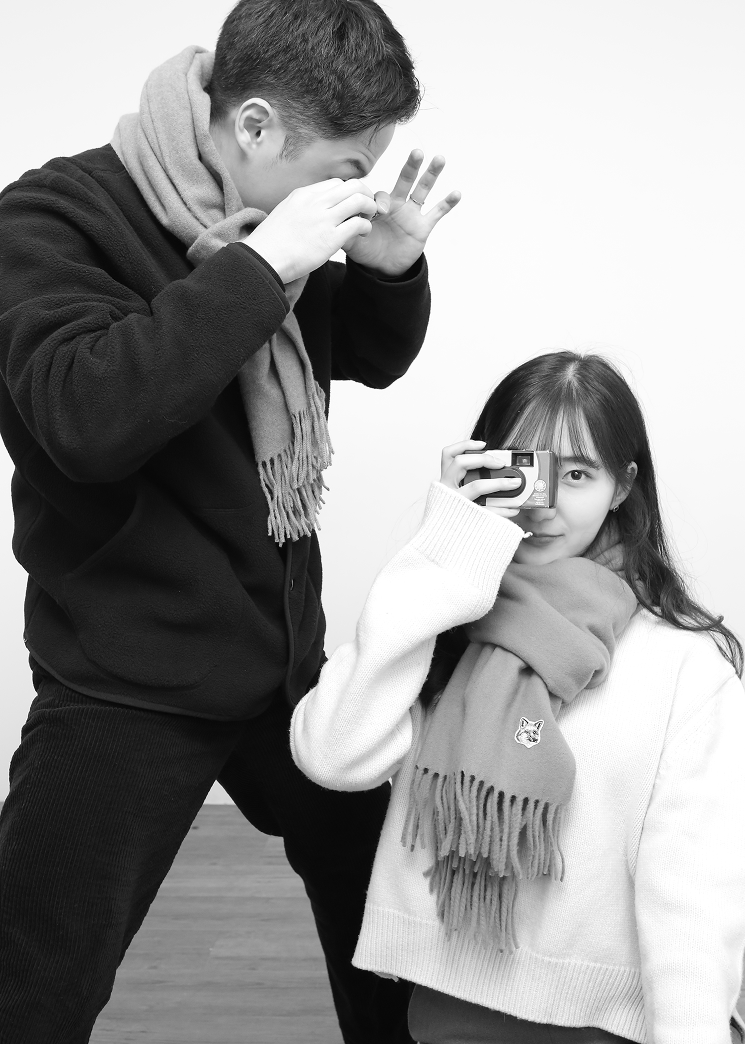 흑백 셀프사진관 오디티모드 신라스테이 구로점