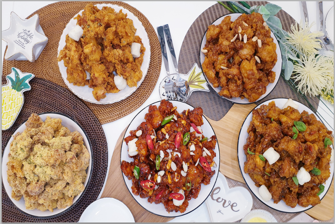 박프로닭강정치킨떡볶이