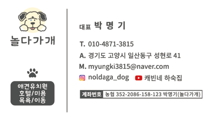 놀다가개 대표 이미지