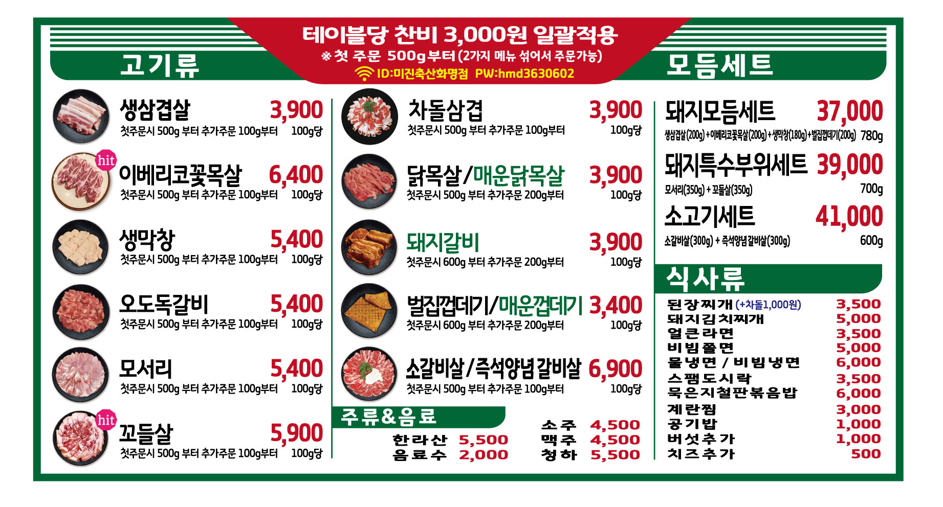 미진축산 화명점