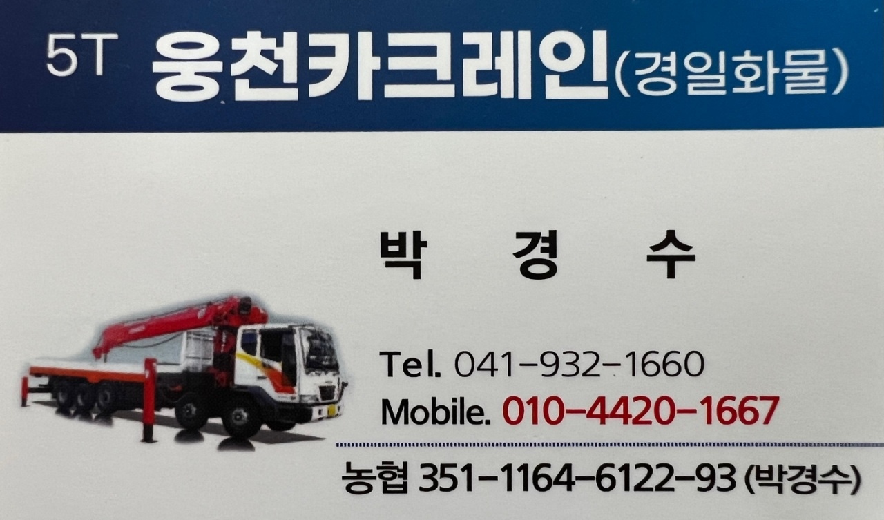 웅천카크레인