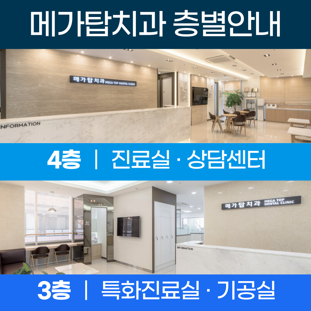 메가탑치과의원 안양 대표 이미지