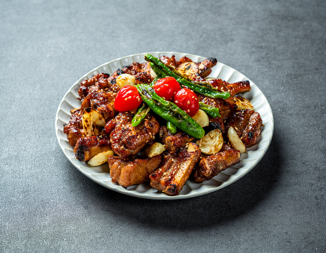쪽갈비(직화구이)