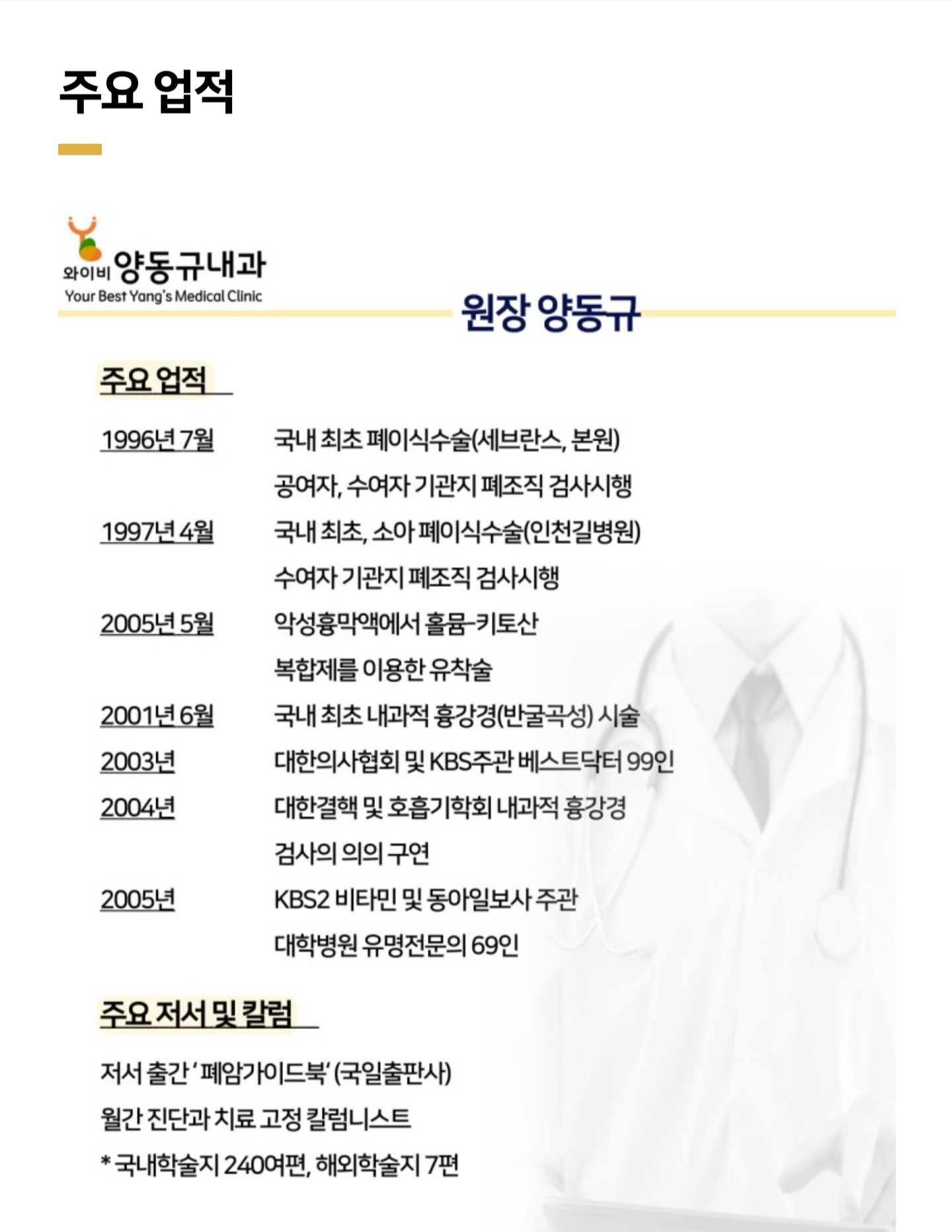 와이비양동규내과의원
