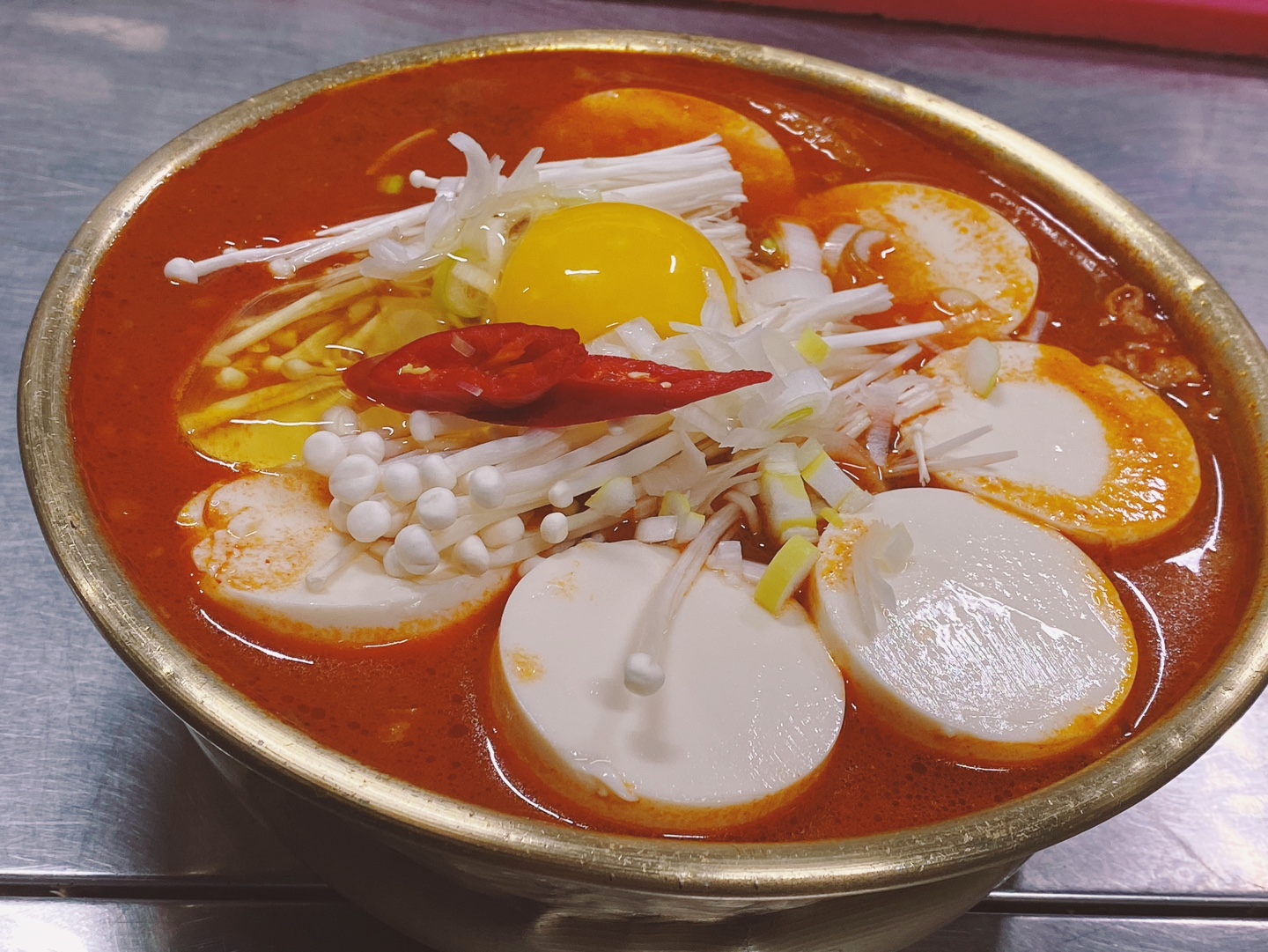 차돌순두부찌개