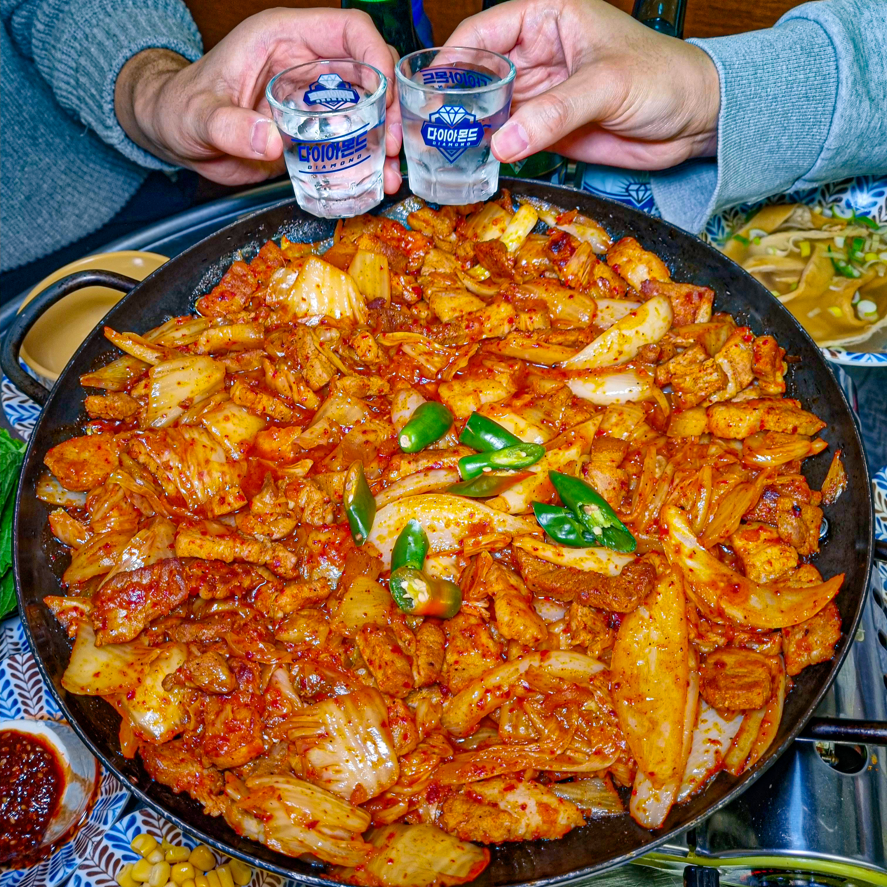 돼지김치구이(대)