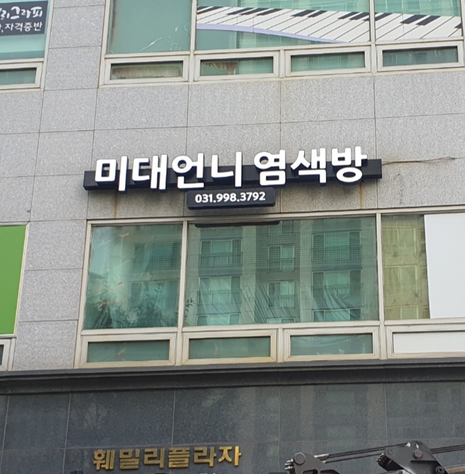 미대언니염색방