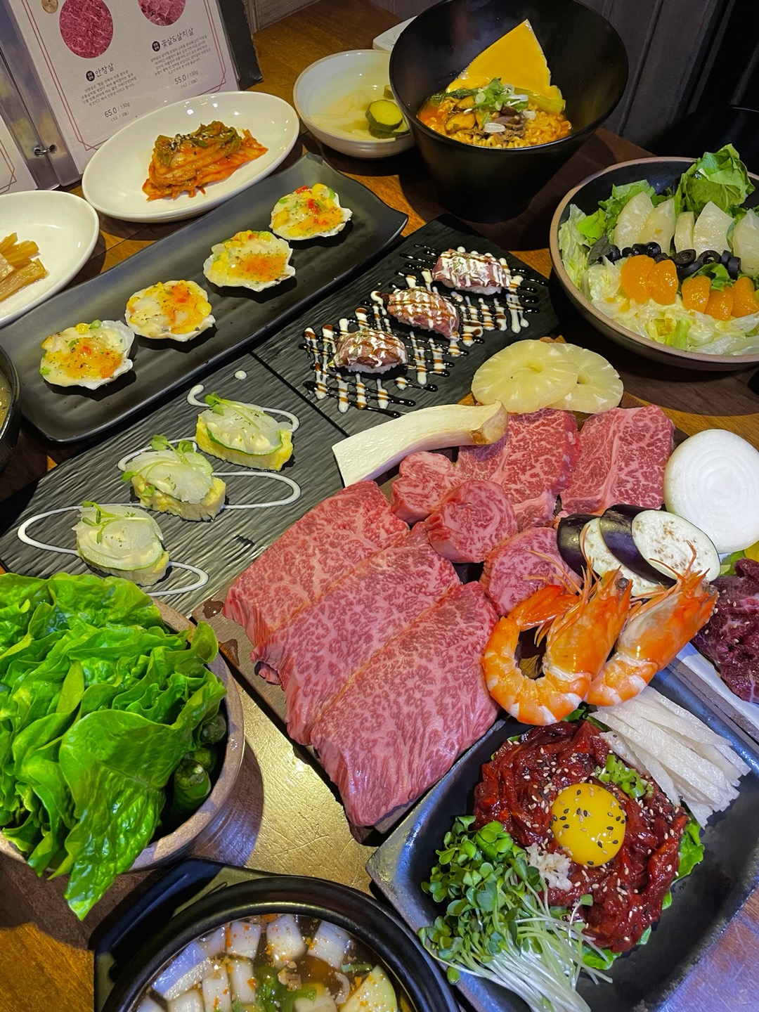 이헌한우 운암점룸식당