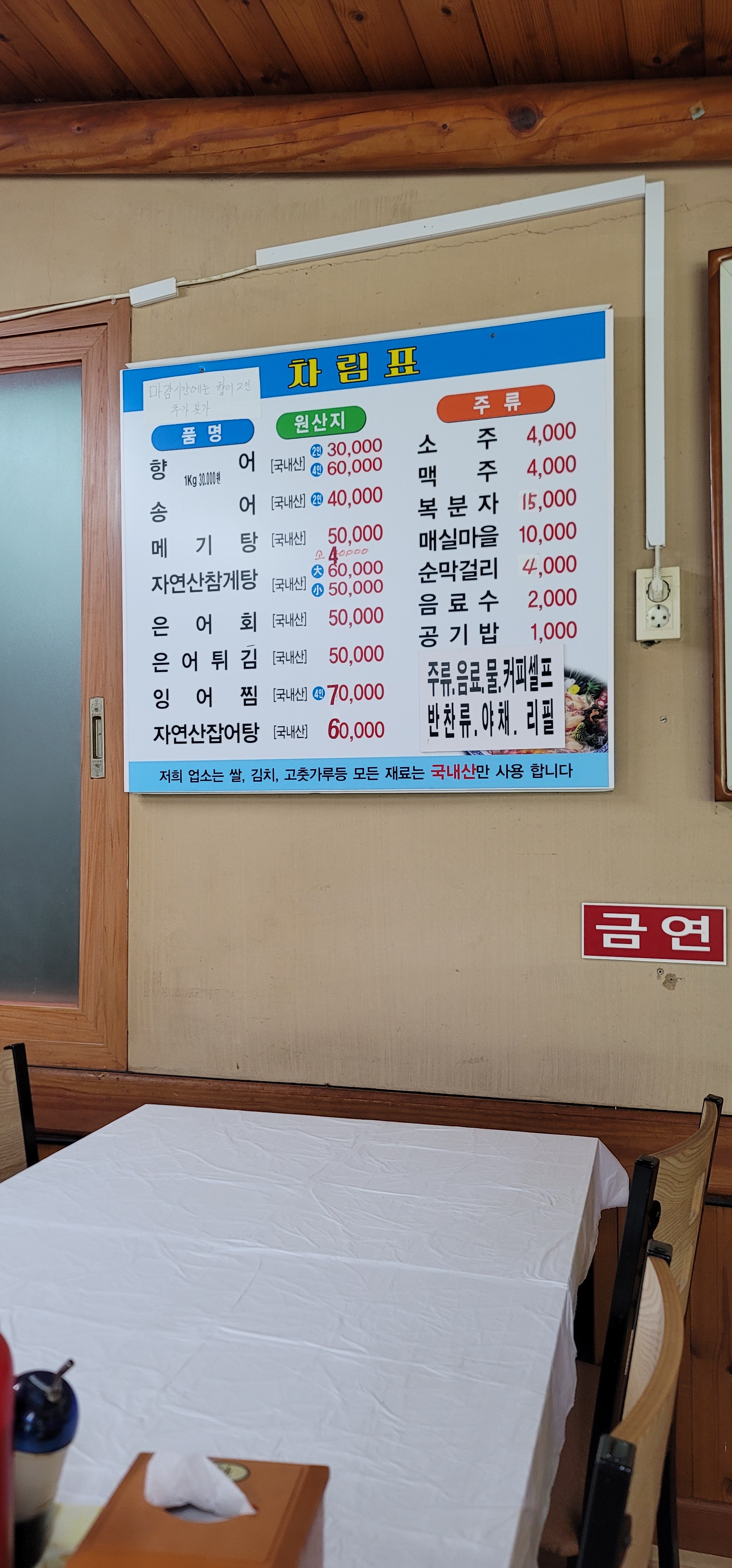 양어장식당
