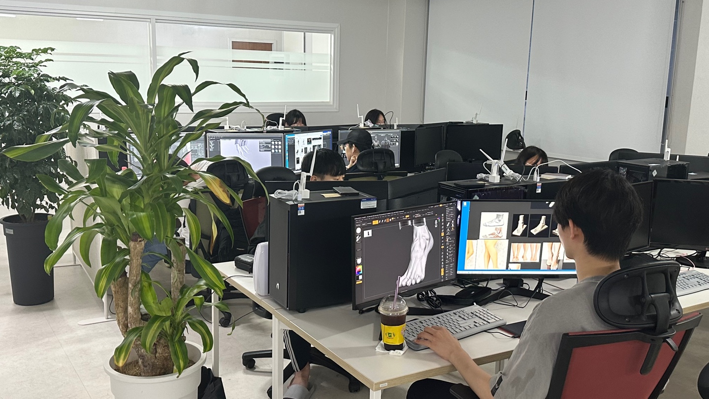 킨디씨지 게임그래픽학원