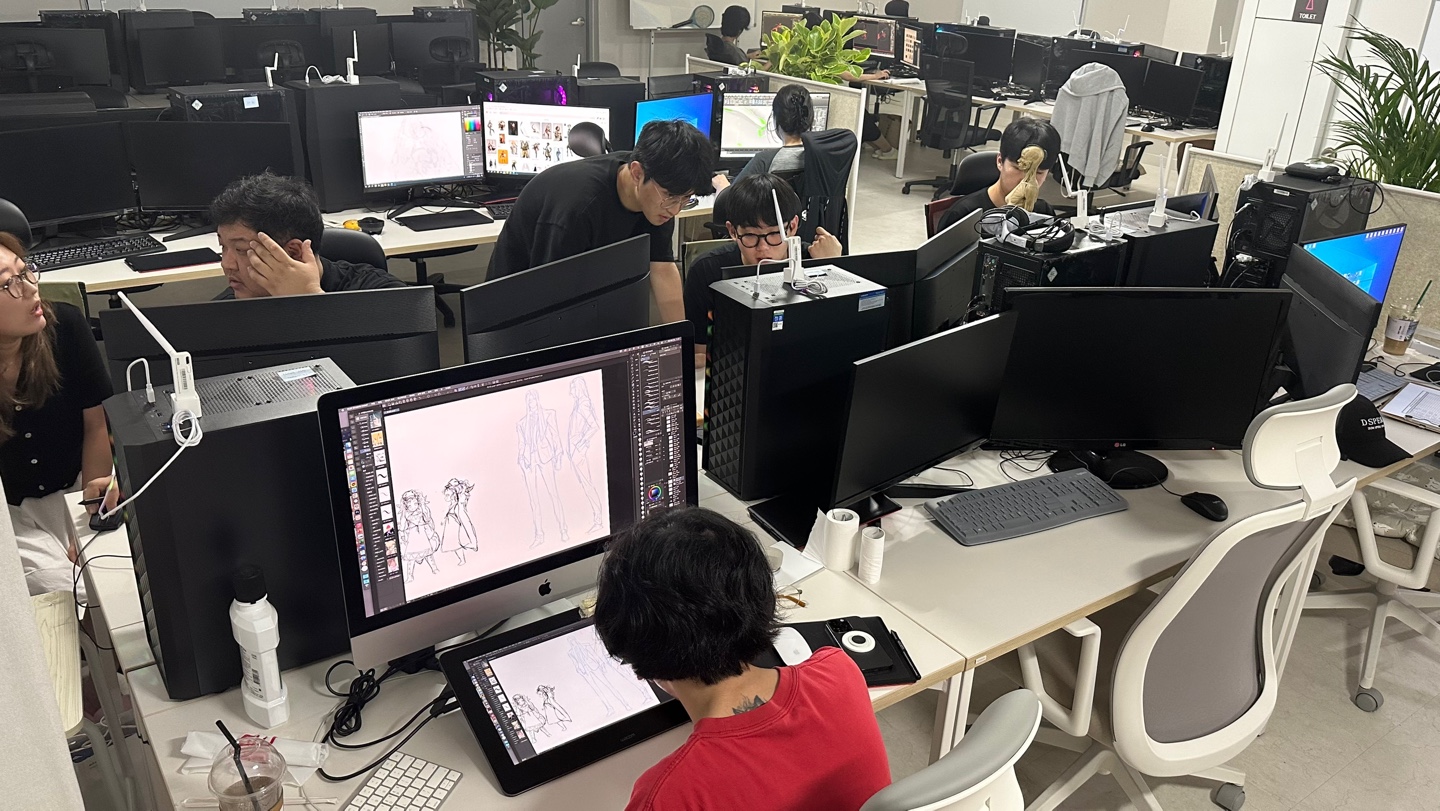 킨디씨지 게임그래픽학원