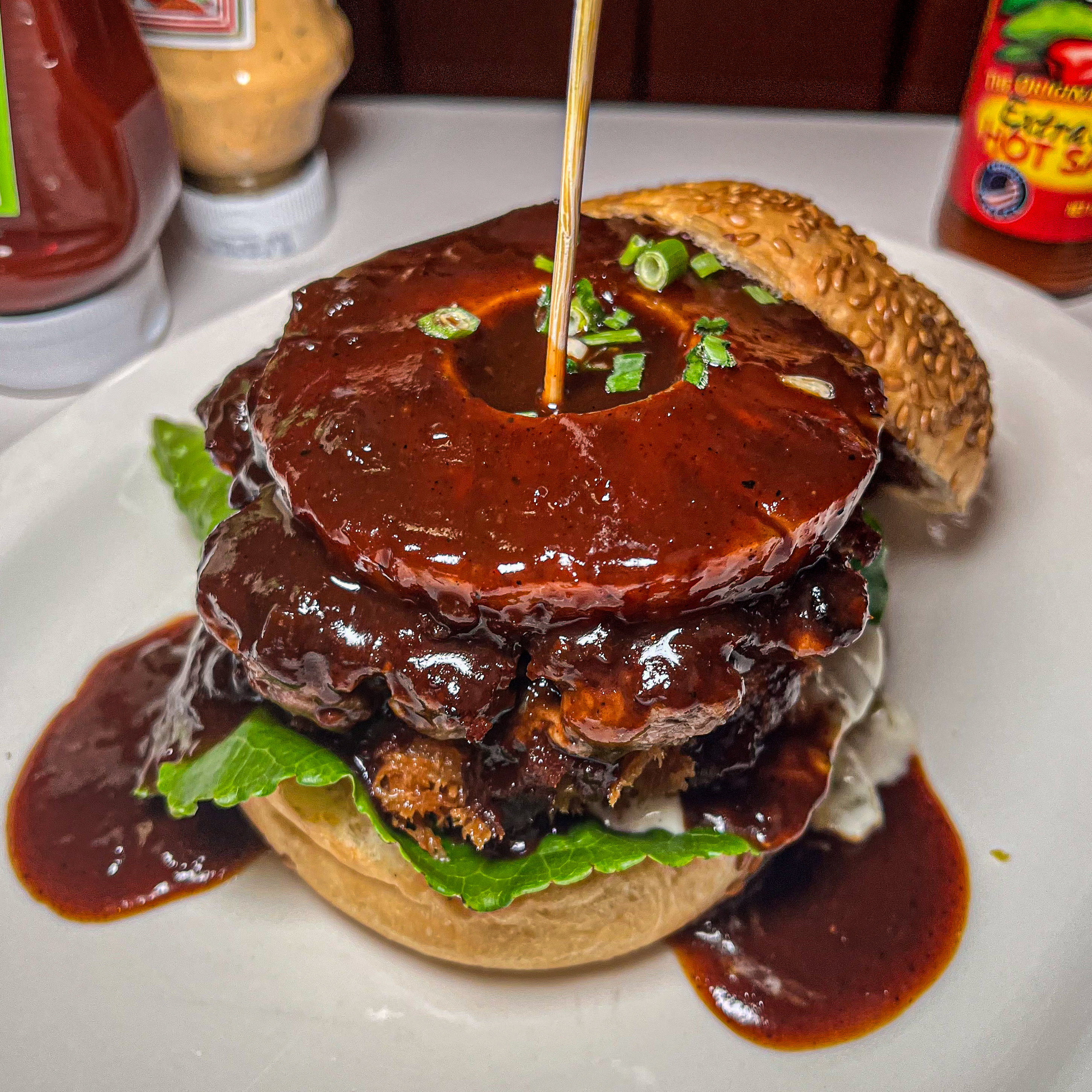 Hawaiian Jack Sauce Burger