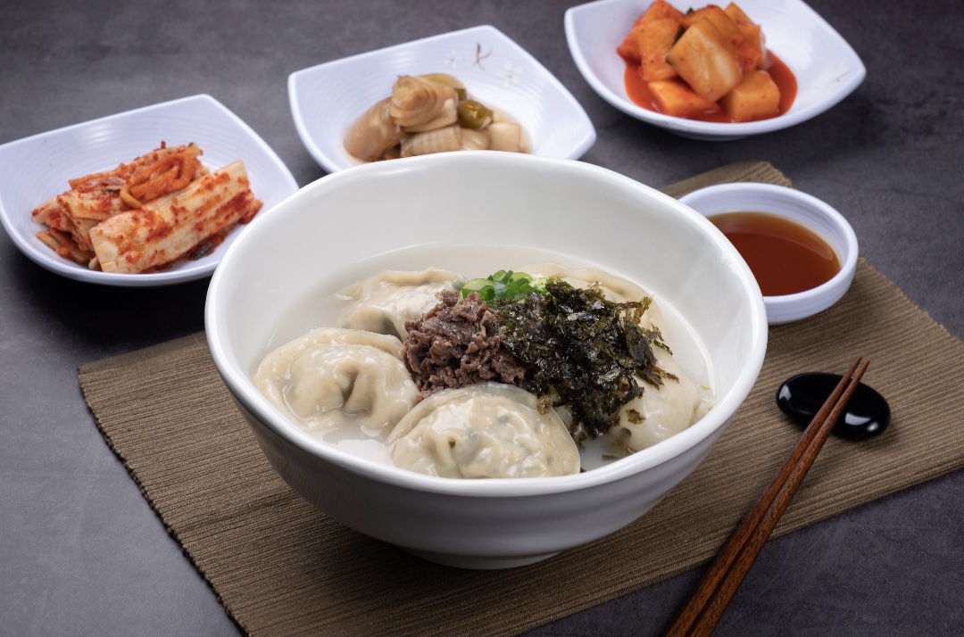 사골만두국