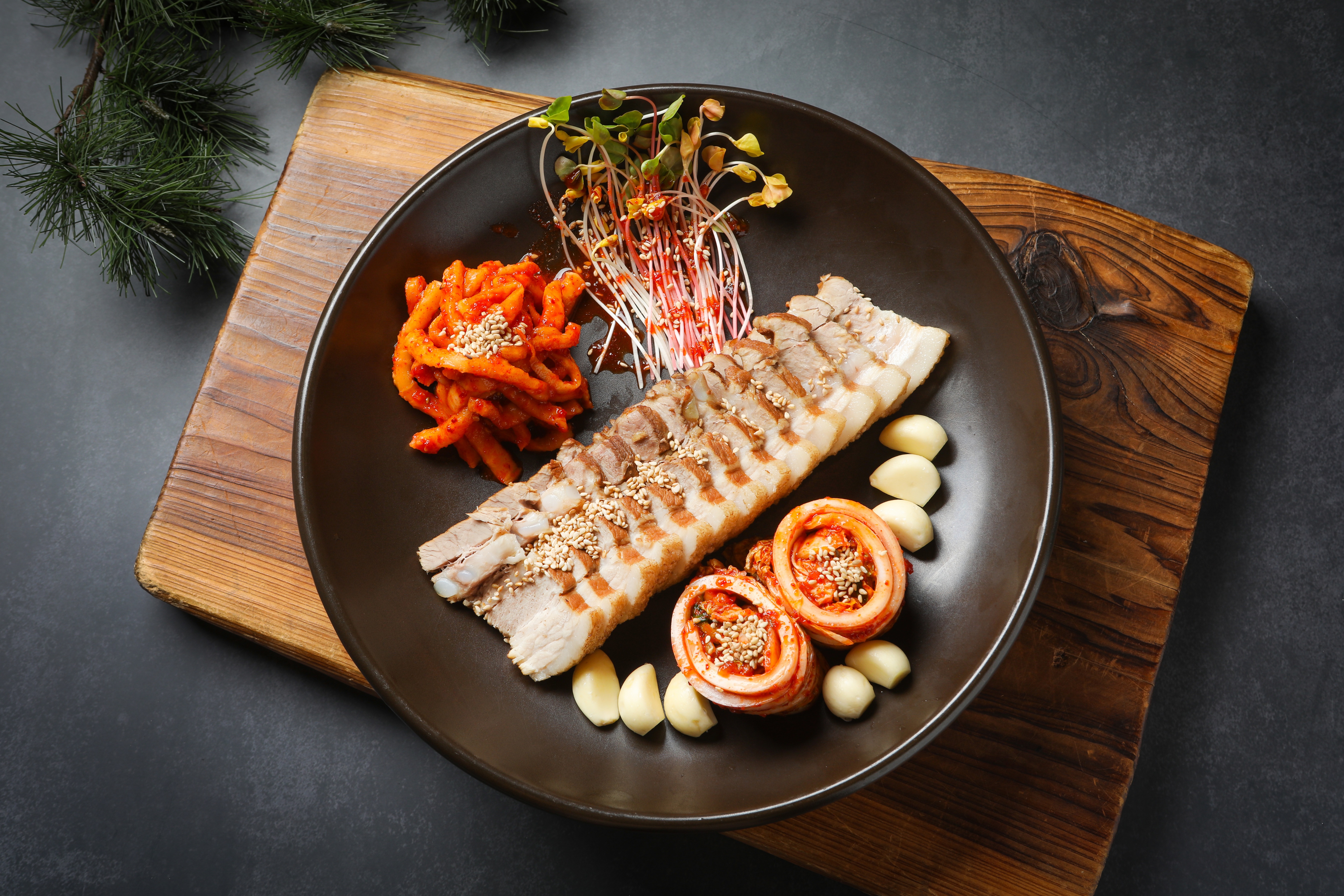 명장족발 메밀막국수