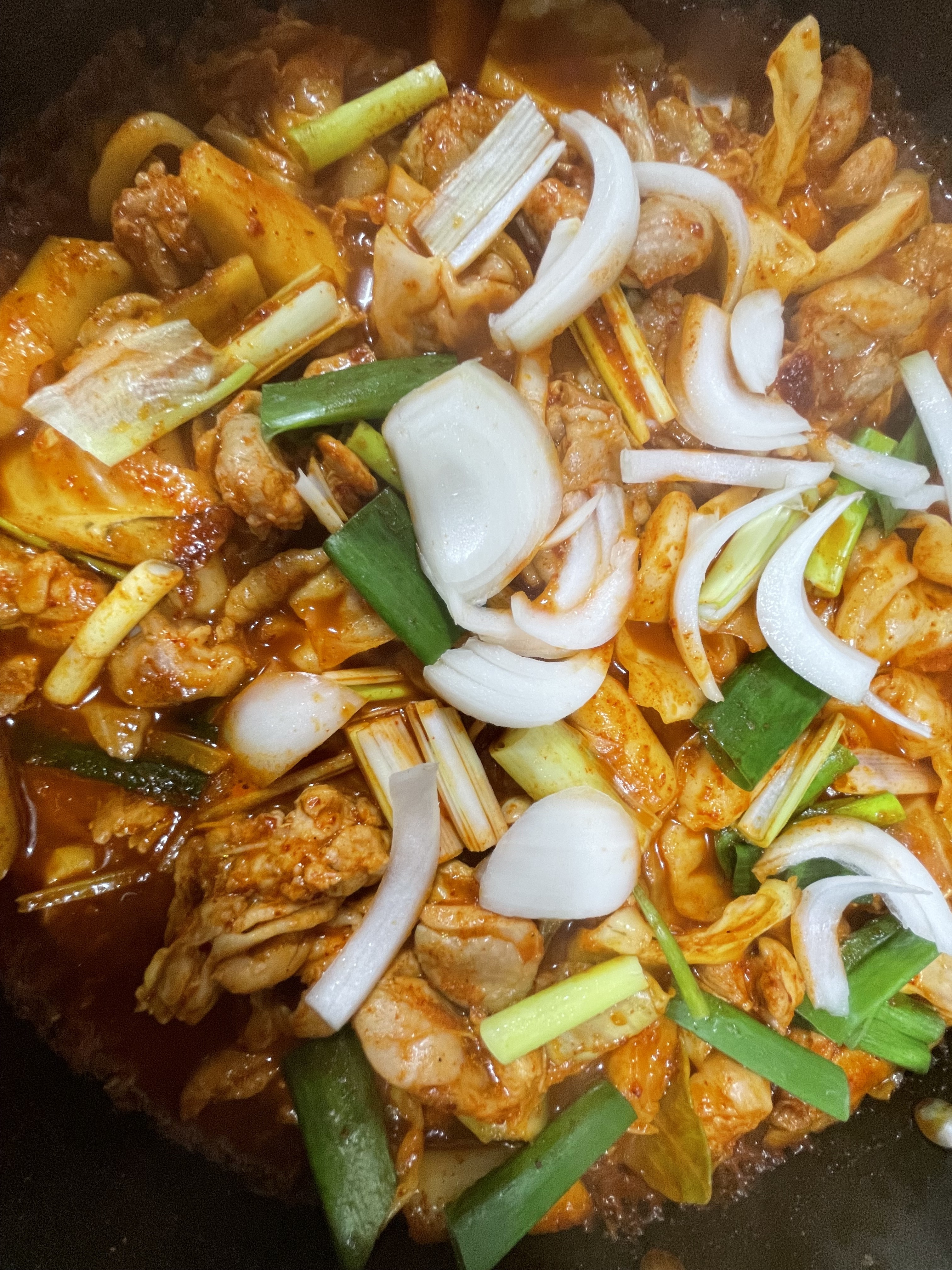불타는춘천닭갈비