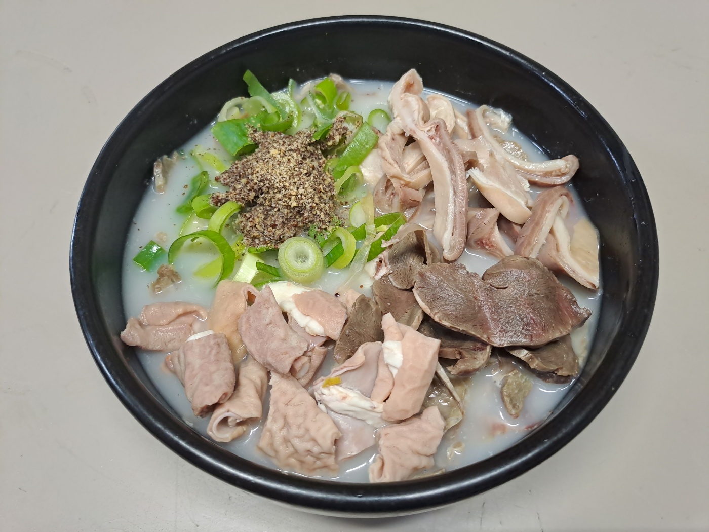 송산토종순대국