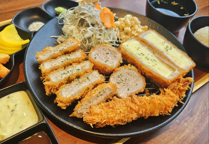 명장 모듬카츠