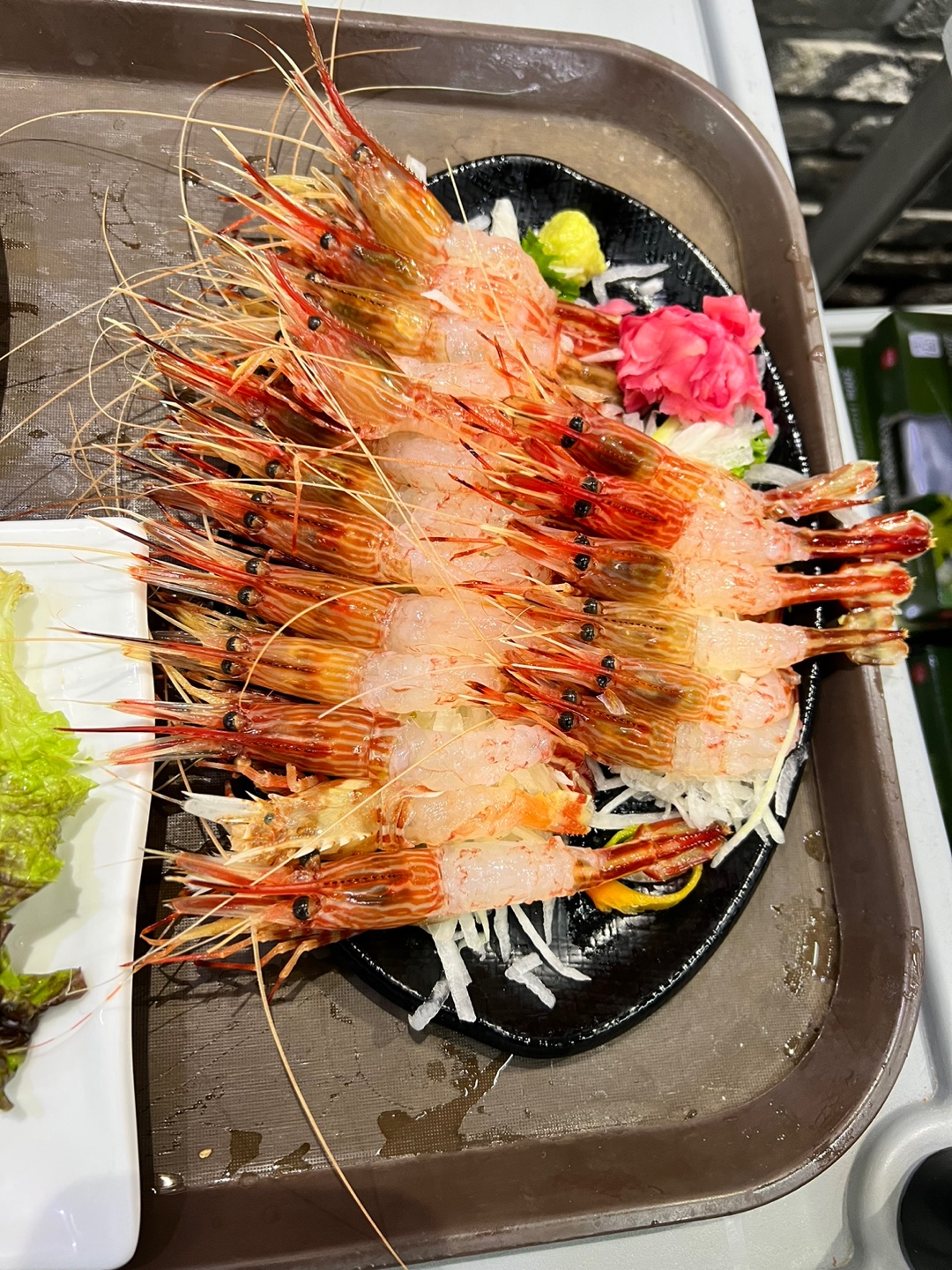 갈릴리대게회식당 내부 또는 관련 모습