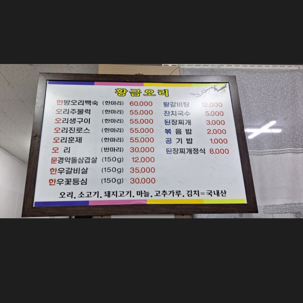 황금오리