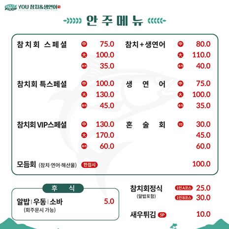 참치&생연어
