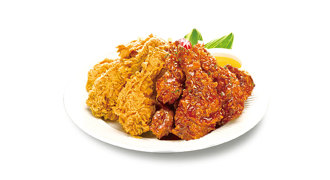(한마리반반) 반마리+반마리+콜라