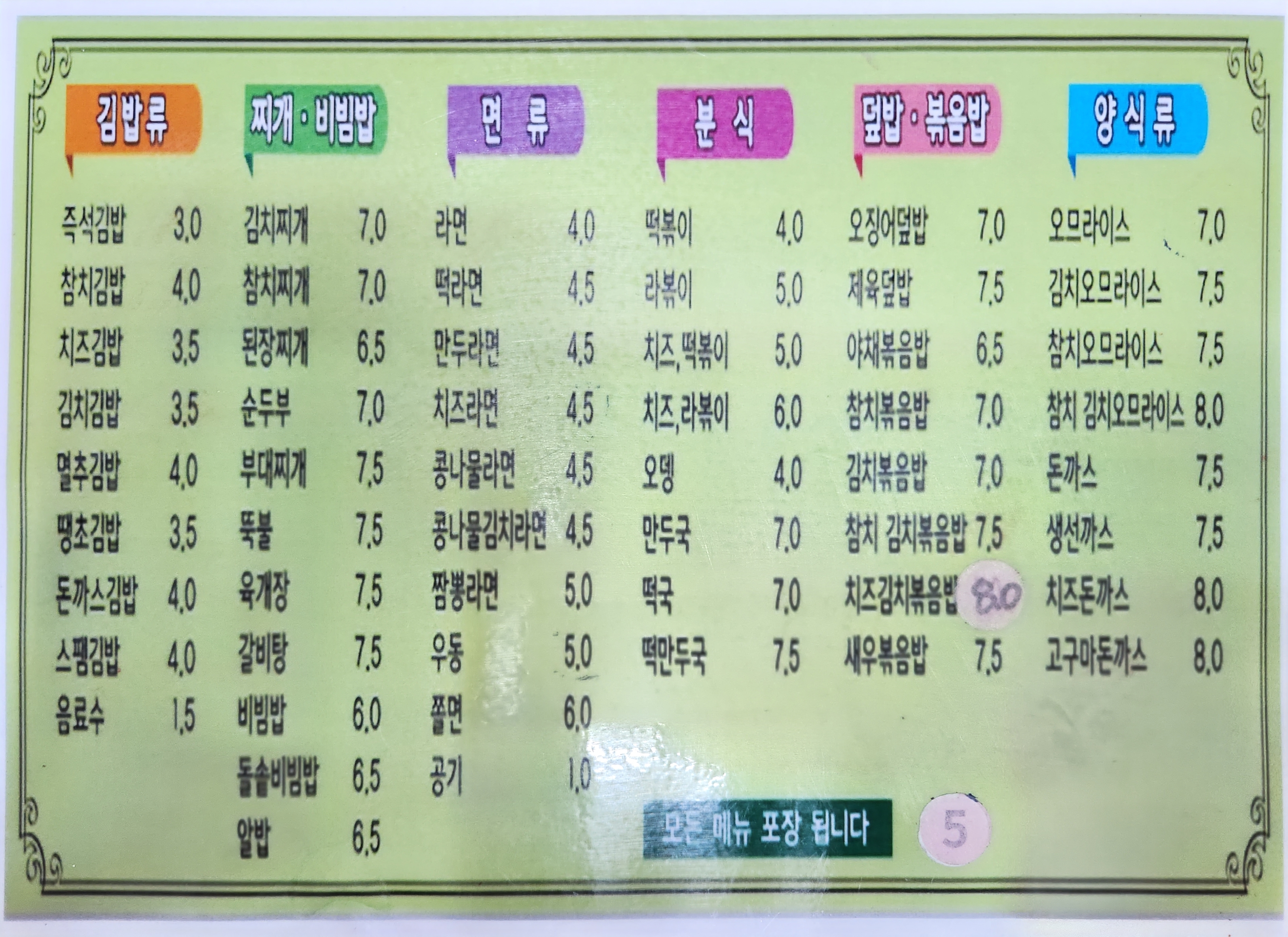 현대김밥