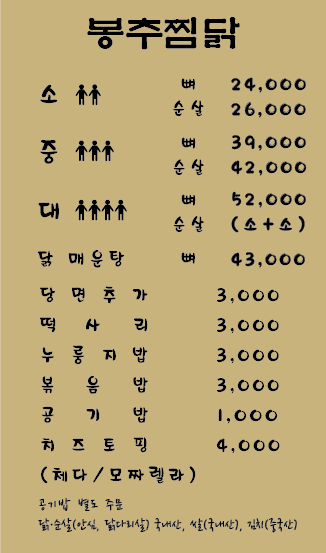 봉추찜닭