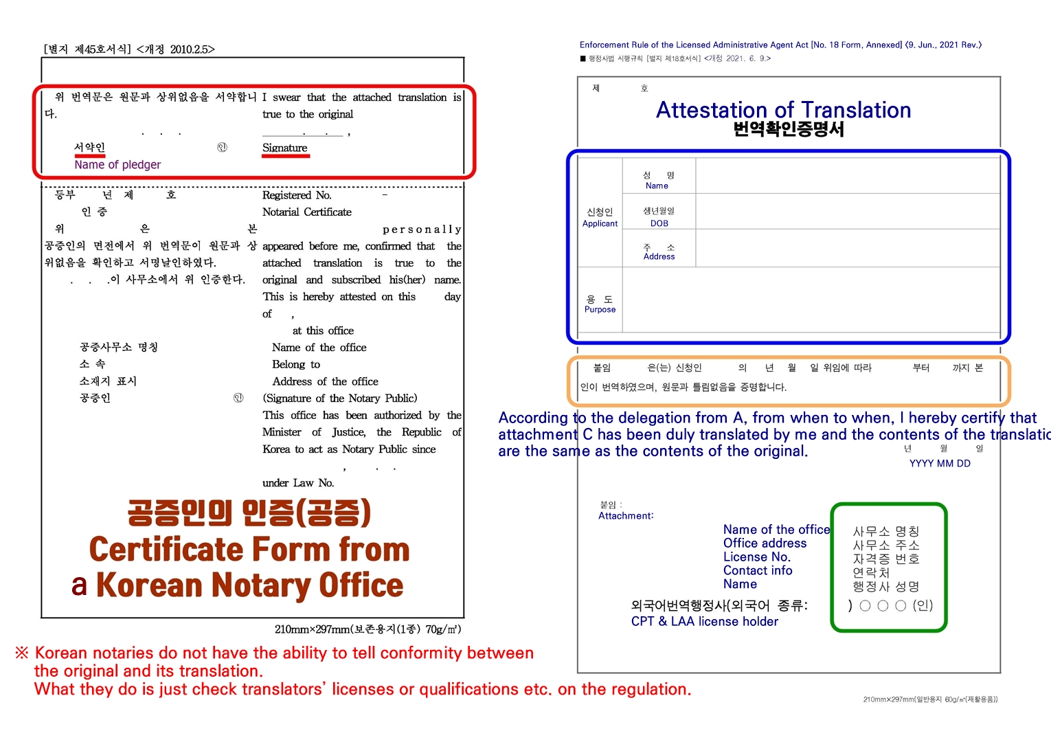 공인나인번역행정사사무소