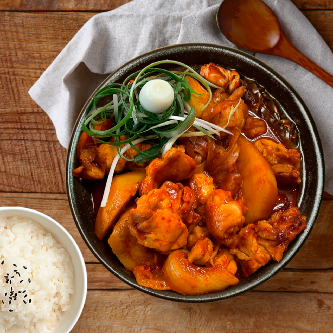 밥꼬찜닭 복대점
