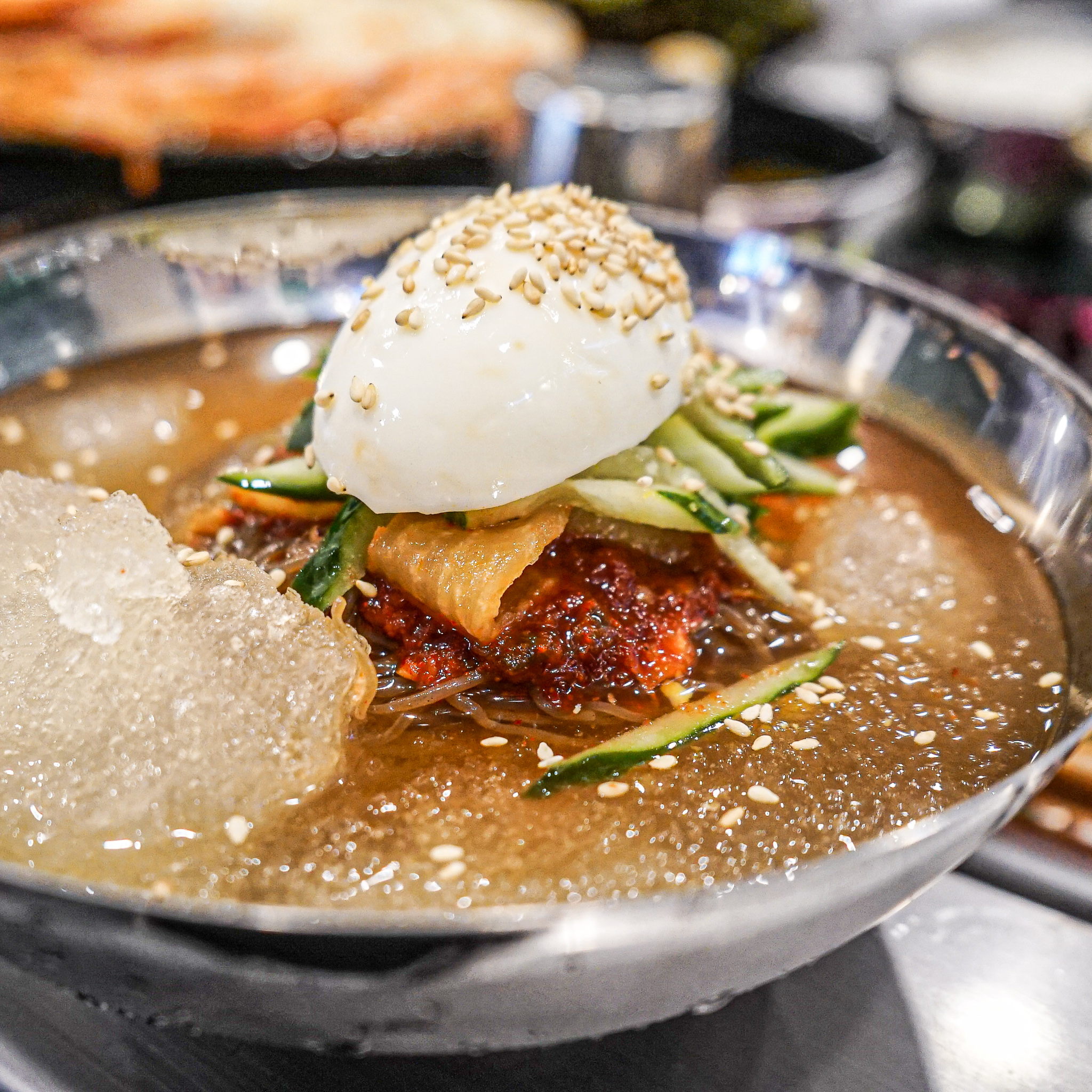 물냉면